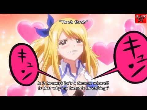 Lucy meet Natsu for the first time | Fairy Tail Ep.01