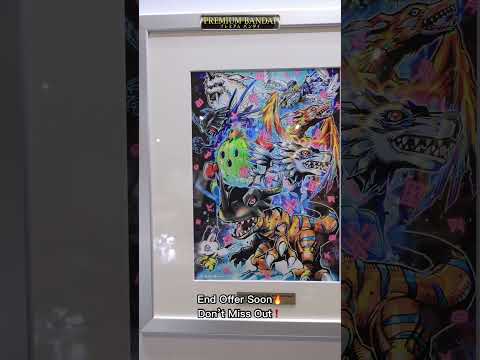 ⭐【PREMIUM BANDAI】KENJI WATANABE DIGIMON ADVENTURE 25TH ANNIVERSARY ORIGINAL ART REPRODUCTION