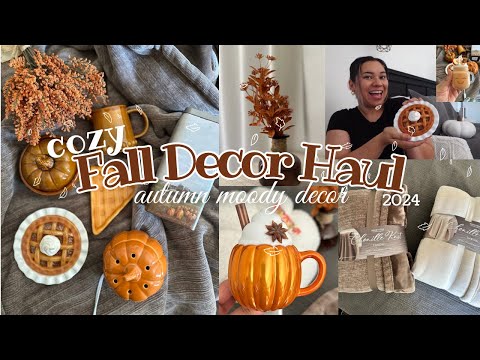 NEW! FALL🍂DECOR 2024 HAUL, MOODY FALL DECOR 2024, DECORATING IDEAS FOR FALL #falldecor #fallvibes