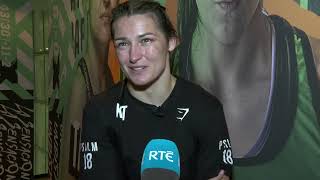 Katie Taylor targets Croke Park after comprehensive win in London