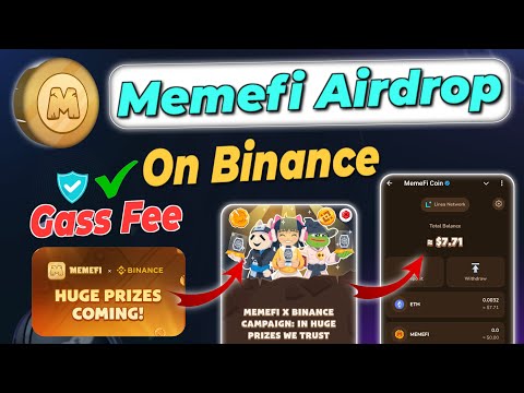 Memefi On Binance campaign | memefi gas fee deposit | memefi airdrop listing #memefiairdrop