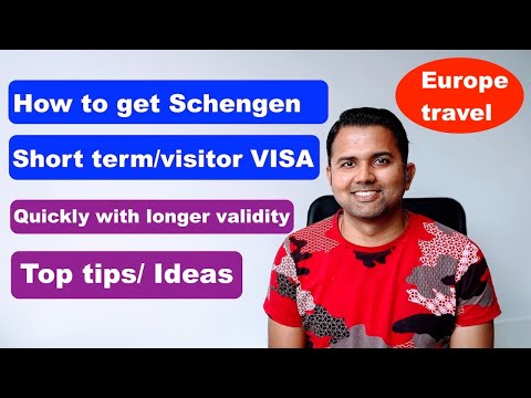 how to get a Schengen visa quickly with longer validity Travel visa | Travel Europe | visitor visa