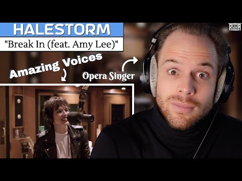 My First Time Hearing Halestorm! Professional Singer Reaction & Analysis | "Break In (ft. Amy Lee)"