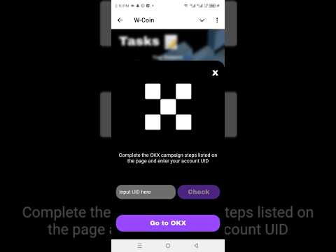 W-coin OKX tasks | Connect OKX wallet and get your Airdrop | 17 November
