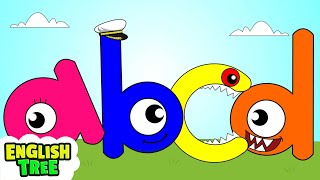 Alphabet Buds Letters A-B-C-D | Episodes 1-4 | Abc Phonics Show for Kids