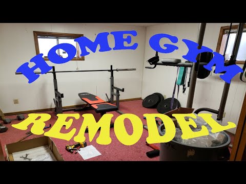 Home Gym remodel: off season prject