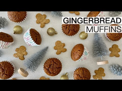 GINGERBREAD MUFFINS