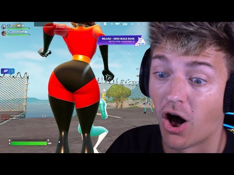 Ninja Is OBSESSED With The New Incredible Skins In Fortnite..