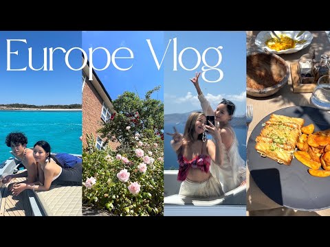 夏休み大満喫スペインギリシャロンドンかけ巡りVLOG💐🌈✈️