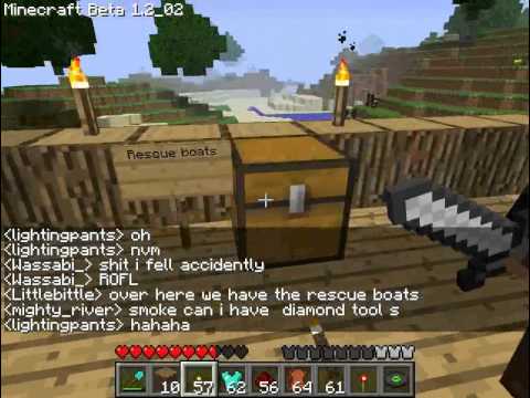 Let's play Minecraft Together Episode 9 - LittleBittles SHIP!