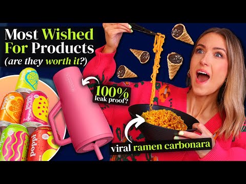 I Bought AMAZON'S "MOST WISHED FOR" Products: what's ACTUALLY worth buying??