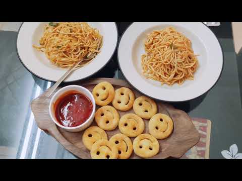 Pasta & Potato Smiles #Short Video #Timepass Evening Snacking time