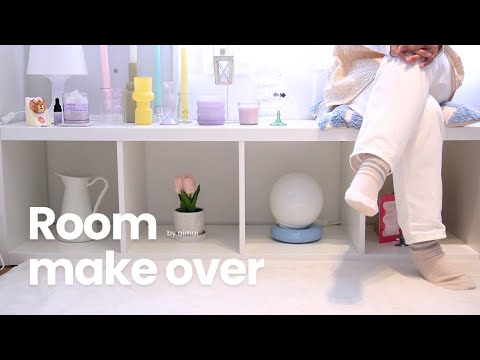 Japan vlog🇯🇵｜Aesthetic Living Room Makeover 2024🏡pastel color items & IKEA Home Smart💡