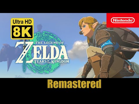 The Legend of Zelda: Tears of the Kingdom – Official Trailer 8K (Remastered with Neural Network AI)