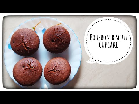 Bourbon biscuit cupcake|Easy cake recipe #cupcake #youtube #biscuit