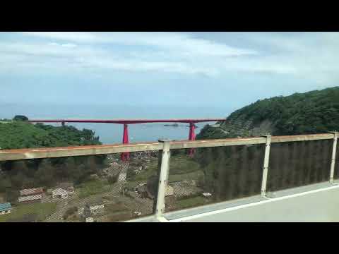 Japan Travel | Bus ride along Japan Sea