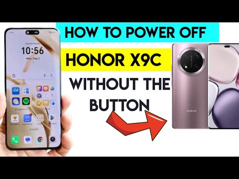 How to Power Off the Honor X9c Without the Button