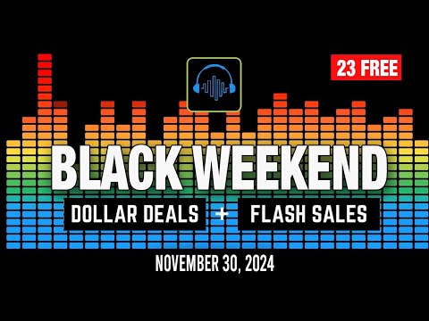 Black Weekend = Dollar Deals, Flash Sales & Freebies - November 30, 2024