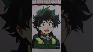 Izuku x my hero academia (Deku) drawing #anime #shorts #deku