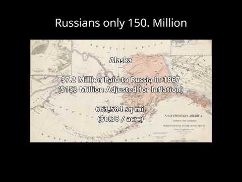 The Most Expensive Territories Bought by the USA #Alaska #Louisiana #History