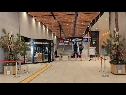 新JR松山駅周辺再開発状況 2024年(令和6年)12月下旬&媛ぽっぽ