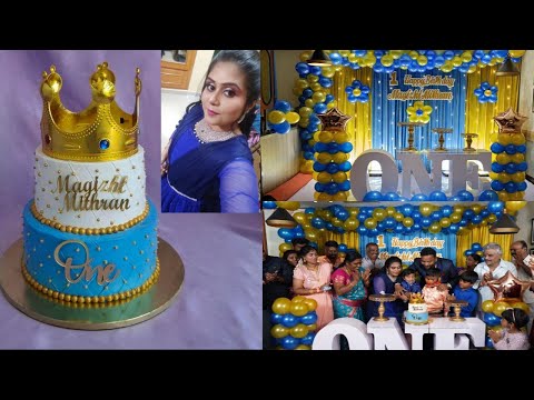 Magizhl's First Birthday Celebration in Absolute Barbeque😍 birthdayvlog #birthdayideas #1stbirthday