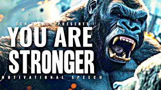 YOU ARE STRONGER - 1 HOUR Motivational Speech Video | Gym Workout Motivation