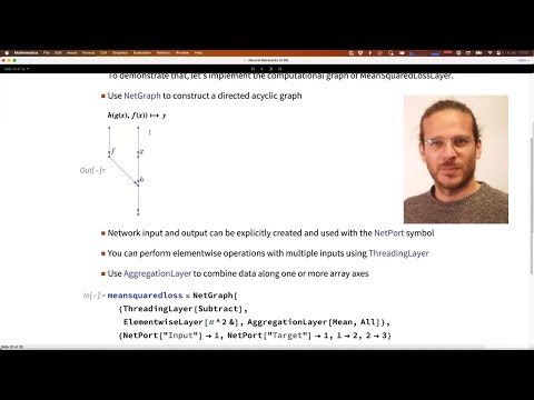 The Wolfram Neural Net Framework: Computational Graphs