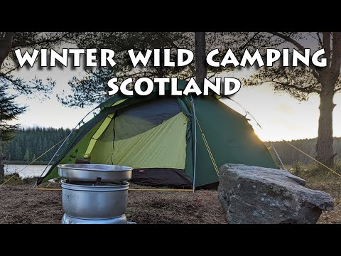 WILD CAMPING in the WINTER