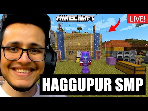 Haggupur SMP is back - Minecraft LIVE🛑