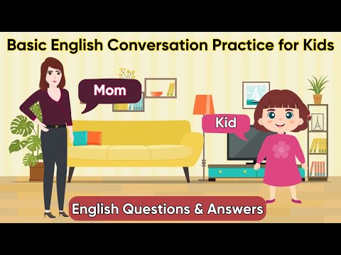 Basic English for Kids |English Conversation Practice |English Questions and Answers| #learnenglish