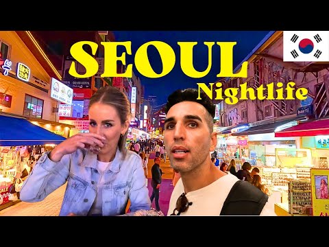 SEOUL NIGHTLIFE is AMAZING!! SOUTH KOREA 🇰🇷 🇰🇷 🇰🇷