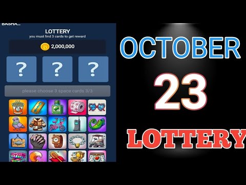 October 23th Bums Lottery Card Today Bums Combo #bums