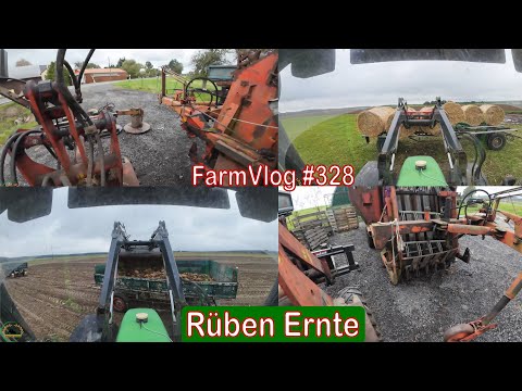 Farmvlog #328: Rüben ernten