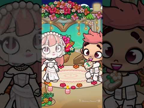 Wedding Day°˖❀ !! Yeyy finally Alesha and Daniel Married in Avatar World Pazu #avatarworld #pazu