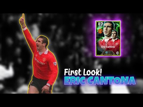 🔥THE KING OF OLD TRAFFORD🔥 ERIC CANTONA | Skill Showcase, Goal Scoring, and Celebration | eFootball