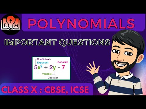 Polynomial Class 10 | Important Question of Polynomial | Ch-2 Class 10