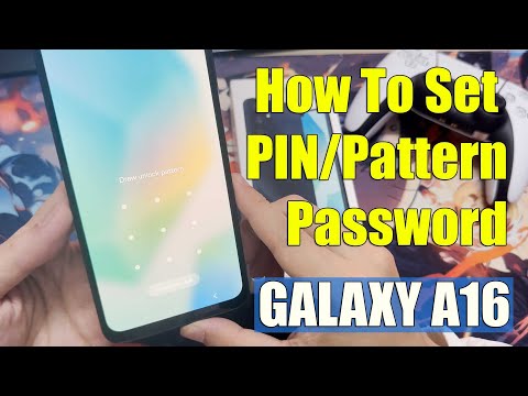 Samsung Galaxy A16 5G: How To Set PIN/Pattern/Password