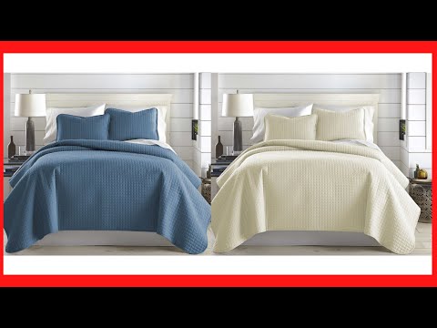 Oversized Solid 3-piece Quilt Set by Southshore Fine Linens