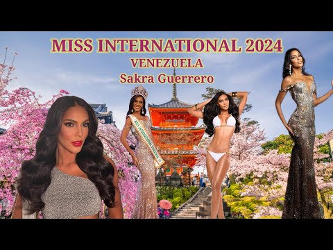 Miss International Venezuela 2024 Sakra Guerrero #MissInternational2024 #MissInternationalVenezuela