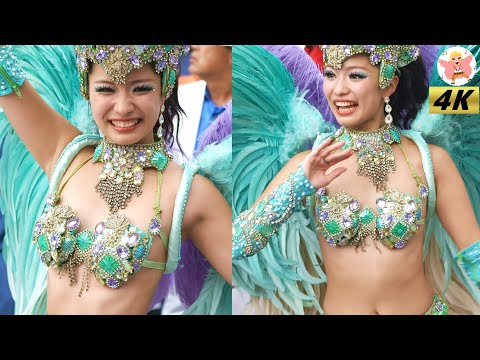 【4K】安定の美女  湖北サンバ 2024 #2 Samba in Japan　2024