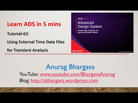 Tutorial-62: Using External Time Data Files with Transient Simulator