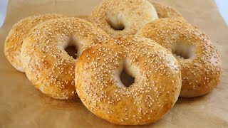 Quick And Easy Homemade Bagels Recipe