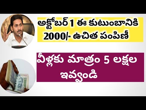 వీళ్లకు 2000 రూపాయలు ఉచిత పంపిణీ 2021 || AP CM జగన్ మరో కీలక నిర్ణయం 2021 ||