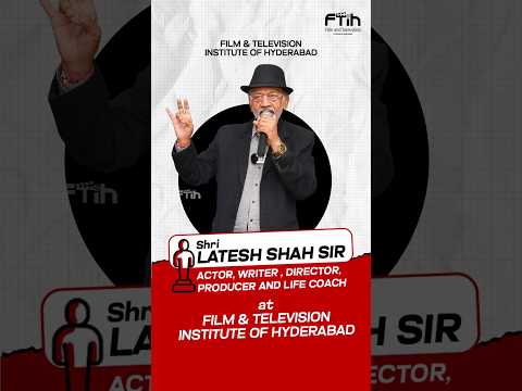 A proud moment for  (FTIH) We had the honor of hosting the multi-talented Shri Latesh Shah Sir.