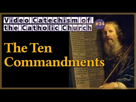 The Ten Commandments｜Video Catechism of the Catholic Church Part.34