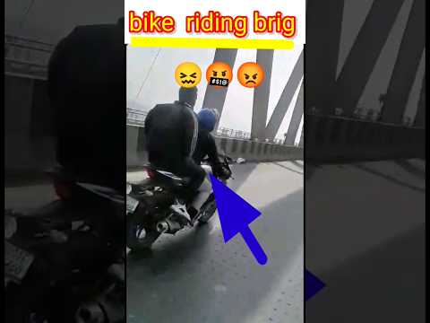 bick riding Gandhi shetu bridge 🌉 #shorts #ytshorts #viralshorts #short #rider #riding #trending