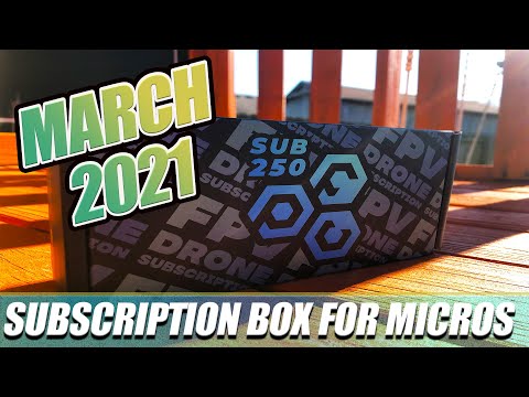 FPVCRATE SUB250 Unboxing - March 2021