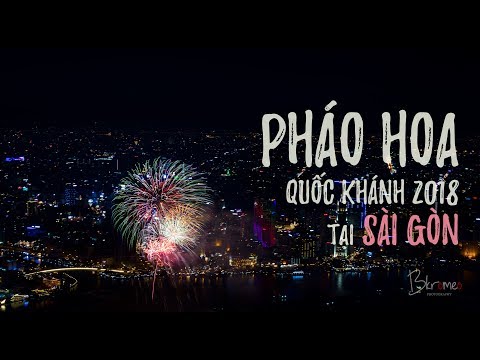 Pháo Hoa Quốc Khánh  2018 | TP Hồ Chí Minh | Flycam 4K