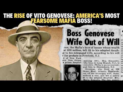 The RISE of Vito Genovese: America's MOST FEARSOME Mafia Boss!